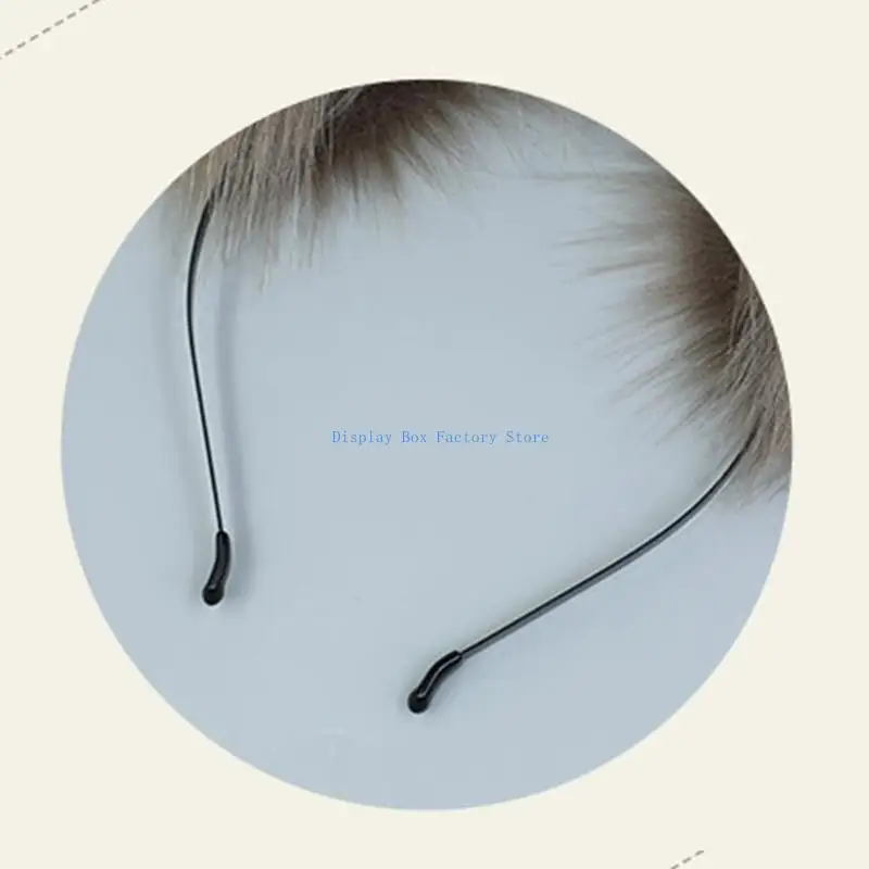 

MXMF Unisex Horse Ears for Head Hoop Make Up Ornaments Festival Party Hair Deco