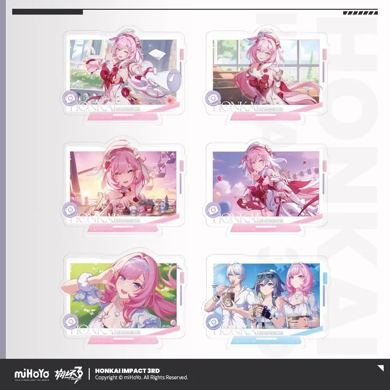 

[Pre-sale] Official miHoYo Honkai Impact 3rd Genuine Anime CG Series Game Peripherals Acrylic Standing Cards Second Bullet Gift