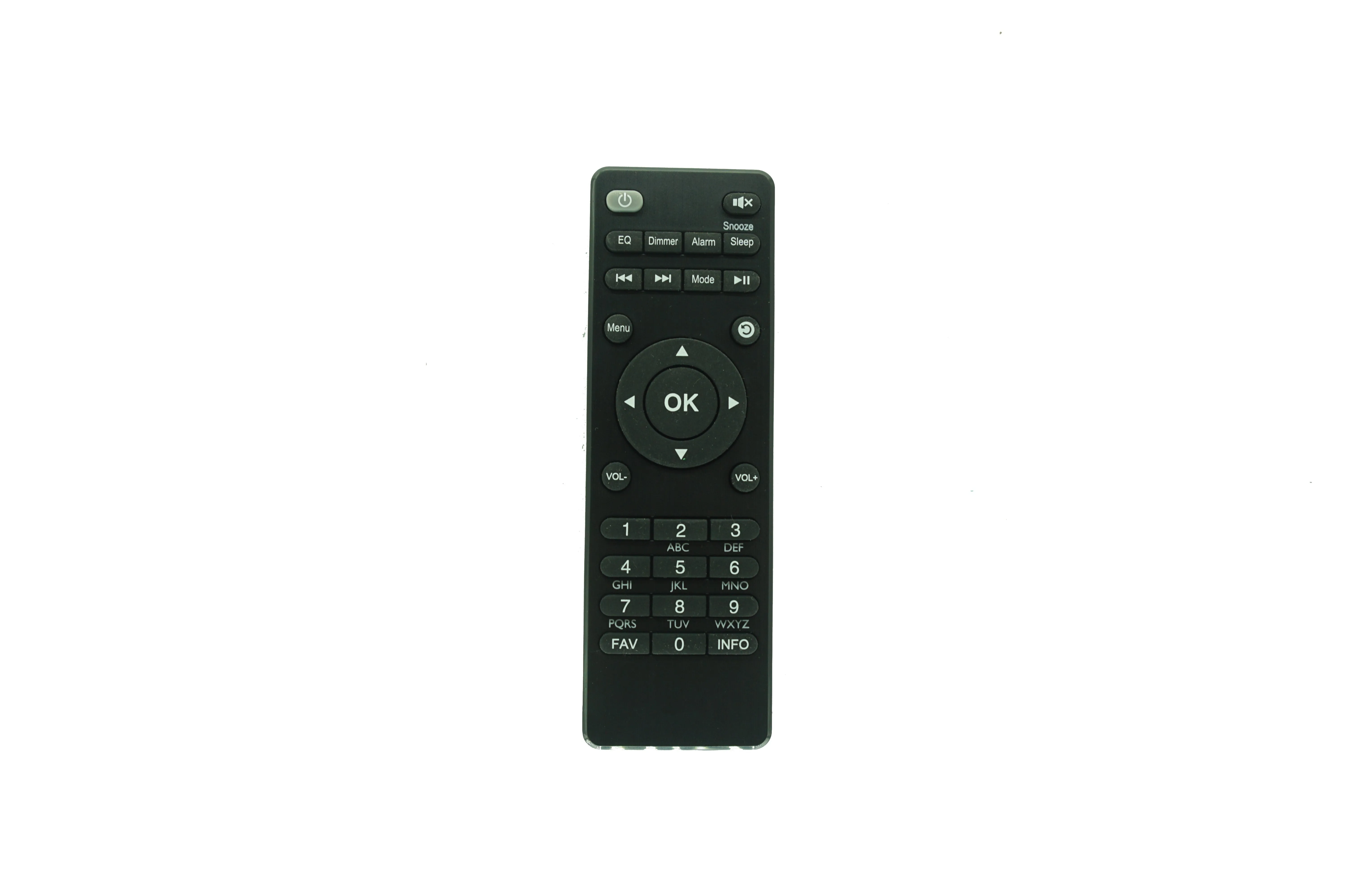 Remote Control Compatible For Majority Fitzwilliam 2,FTZ-ADT-BLK-2 Internet Radio DAB+ Stereo Audio System