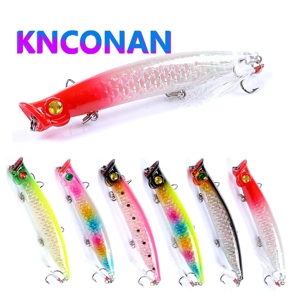 111mm 13.2g Topwater Popper Sea Fishing Lures phantom laser Pencil Artificial Bait Pesca Wobblers for Pike Perch Swimbait