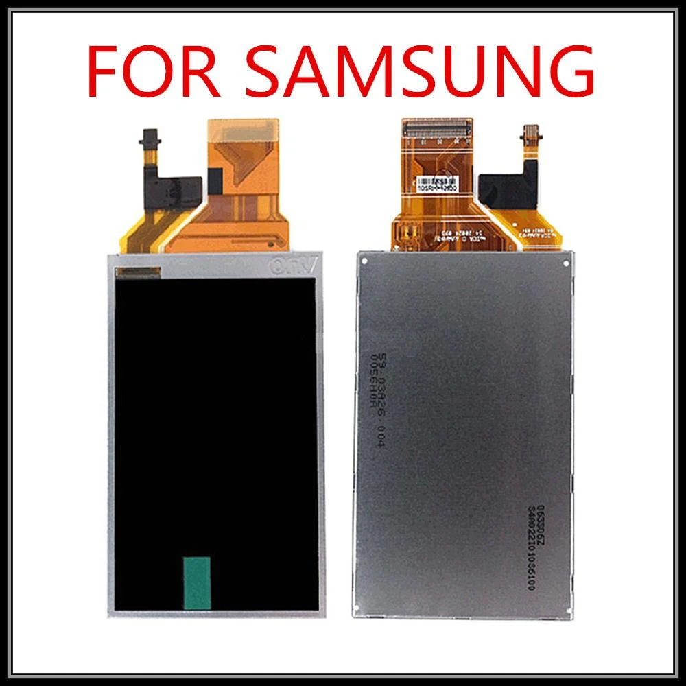 Tela lcd para samsung st5000, peça de reparo da câmera digital com luz de fundo e toque, 100% original