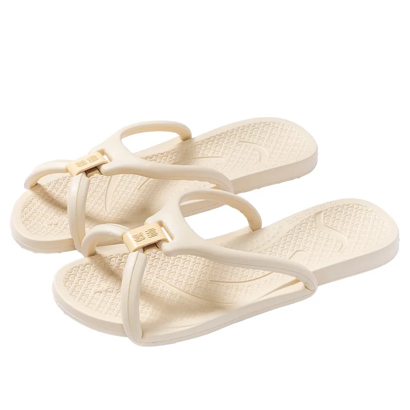 Summer Men Women EVA Slippers Foldable Travel Hotel Couple Lightweight Flip-Flops Beach Shoes Home Outdoor Sandals Shower