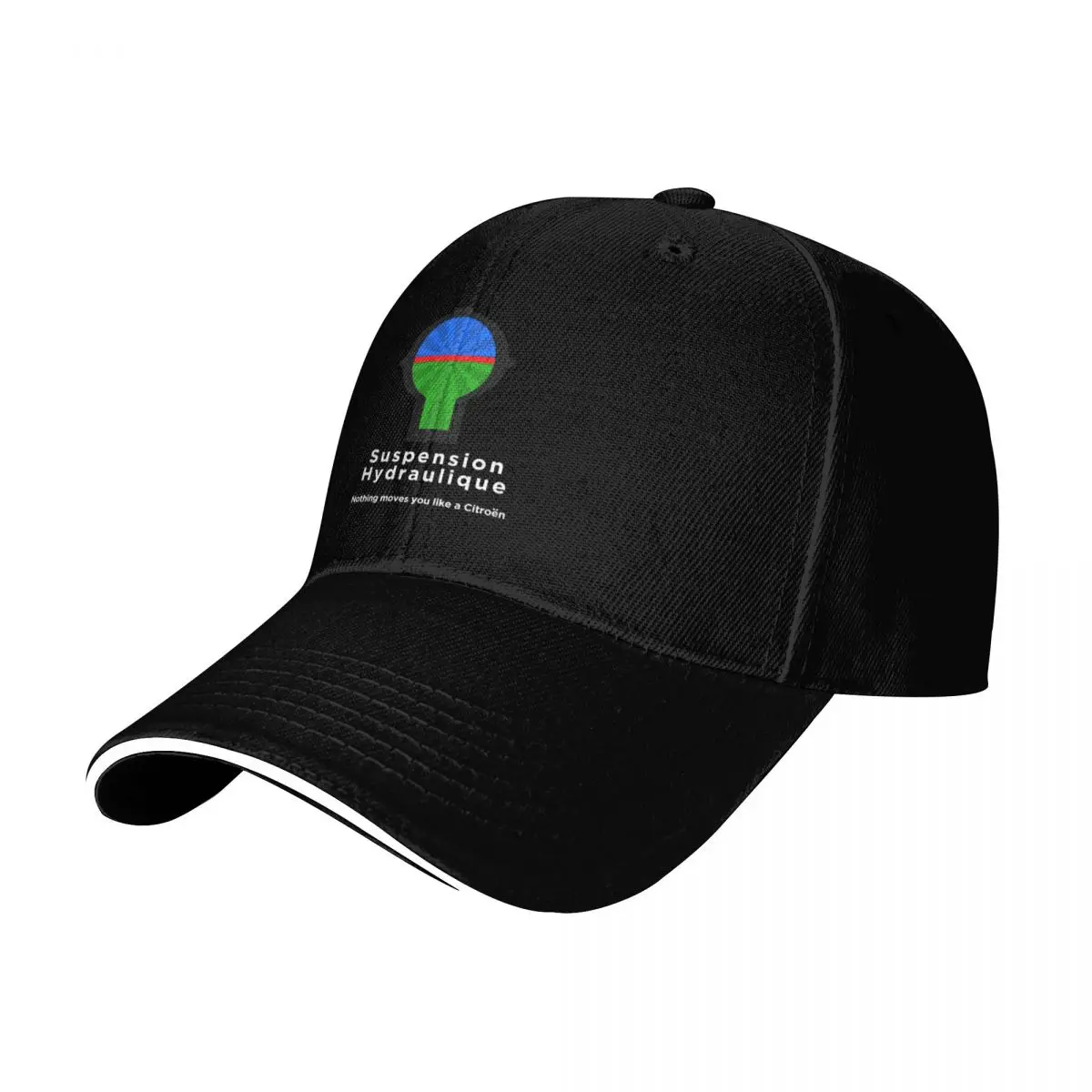 Hydraulic suspension sphere graphic t-shirt Baseball Cap Vintage Retro Embroidered Lightweight Packable Gift for Him Her