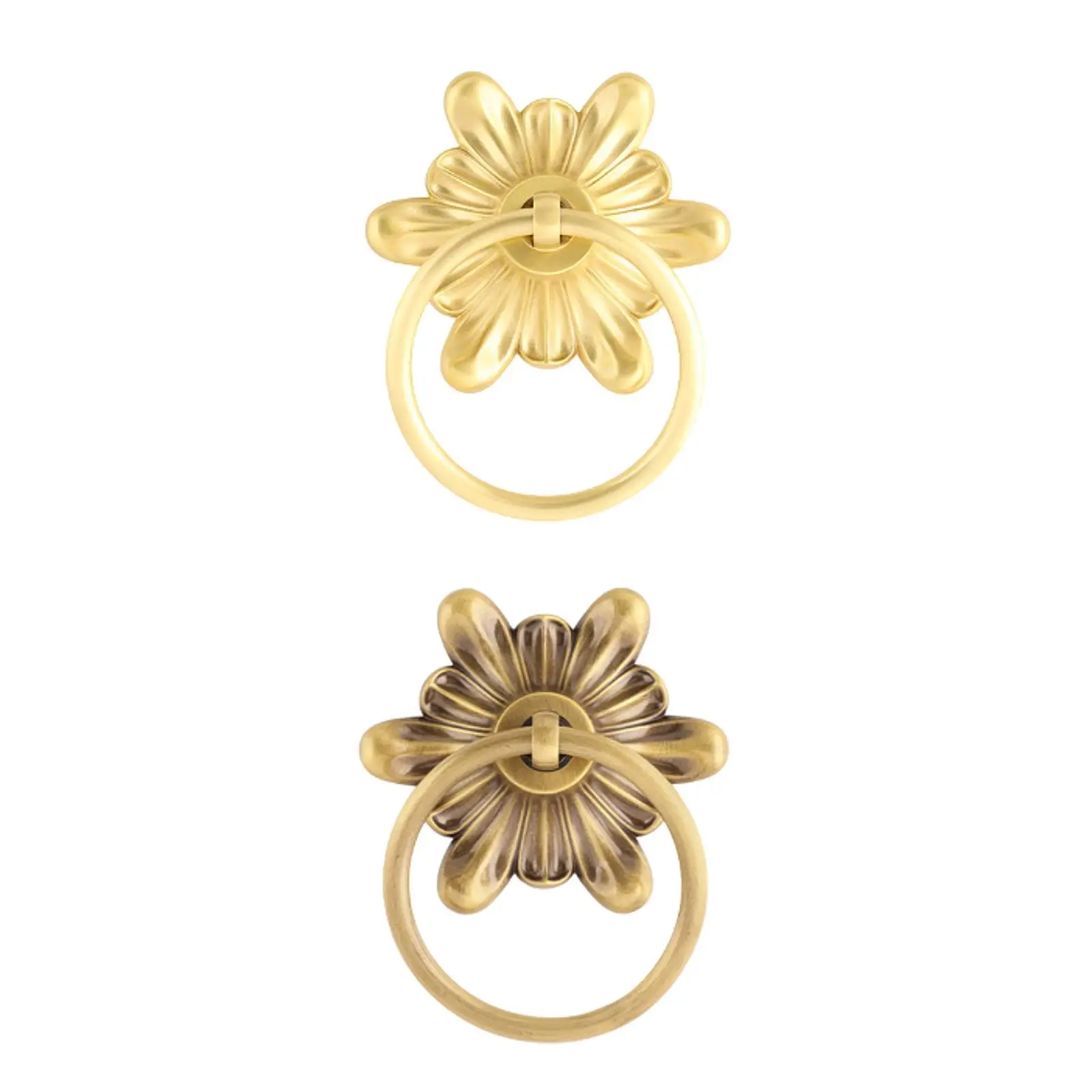 

Door Knocker Cabinet Knob Classic Drawer Pull Antique Style Home Decor Ring Pull for Home Furniture Wardrobe Closet Dresser