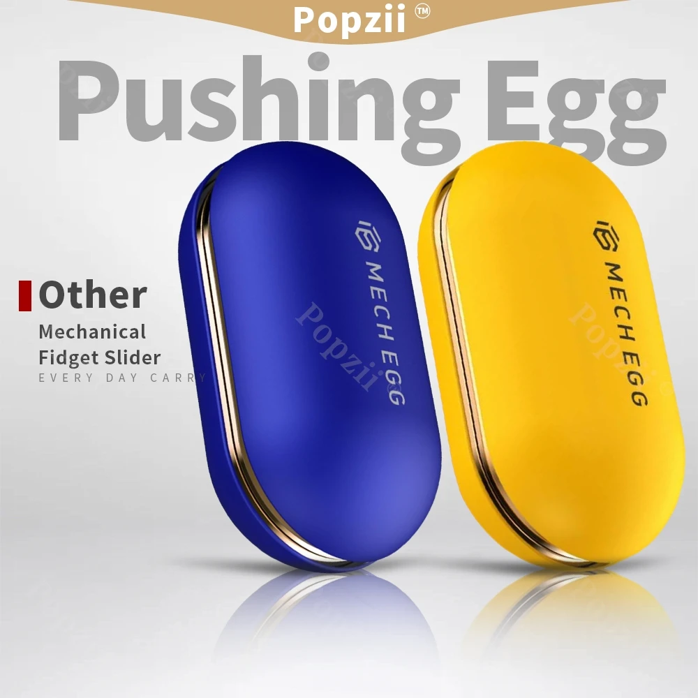 Mechanical Egg EDC Multi Orbit Push Slider Adults Stress Relief Toy Office Stress Relief Gadgets Cool Gadget Anxiety Toys