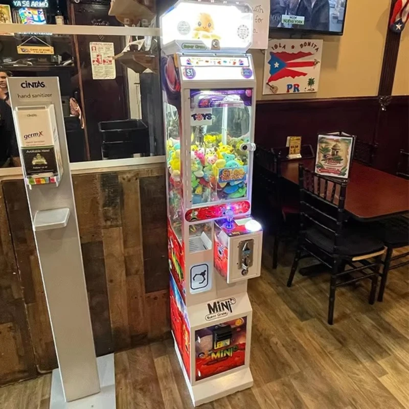 Most Popular Arcade Coin Operated Games Small Mega Mini Claw Machine With Bill Acceptor NF-Mini Model