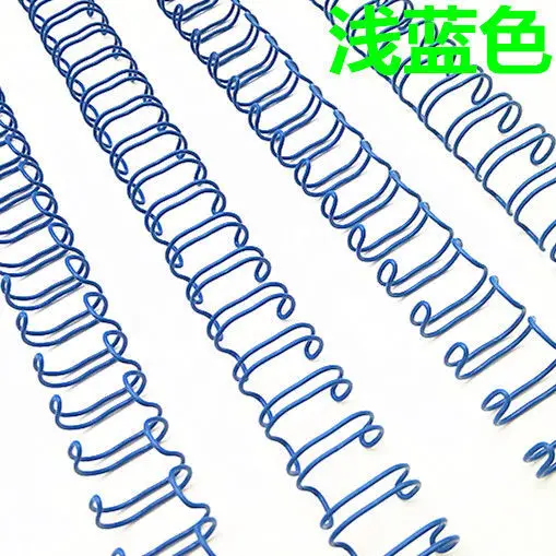 3:1 Metal YO Double Coil Calendar Binding Coil Notebook Spring Book Ring Wire O Binding A4 Binders Double Wire Binding