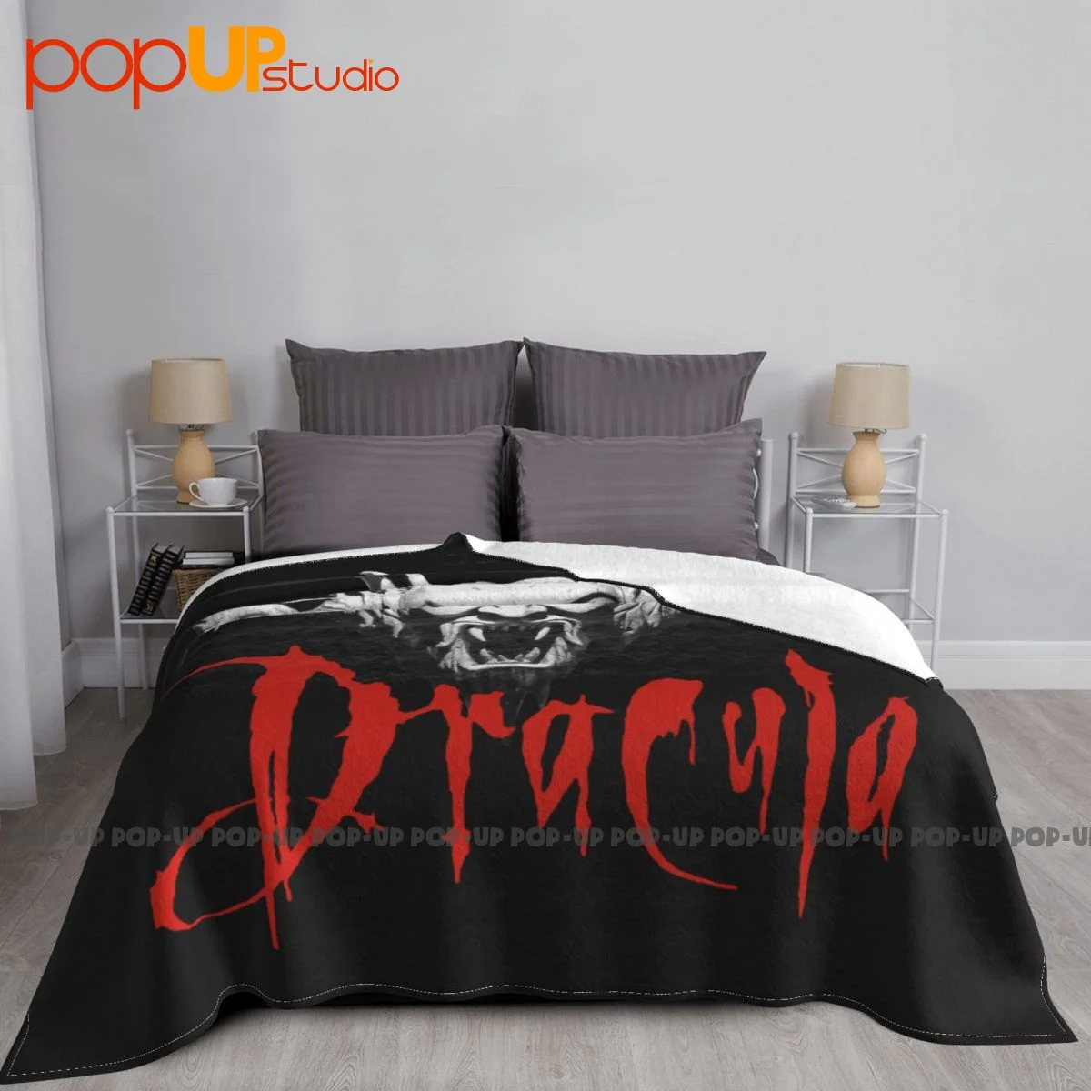 Dracula Bram Stoker Vampire Horror Movie Blanket Bedding Nap Blanket Couch Blanket