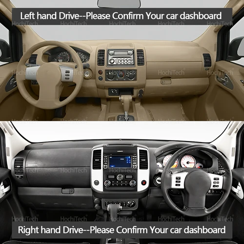 Imagen 2 del producto Para Nissan Frontier 2007-2021 Xterra Pathfinder Suzuki Equator 2009-2012 cubierta para salpicadero de coche almohadilla cubierta de instrumento alfombra