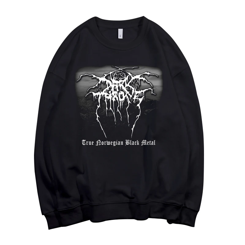 New Fashion Darkthrone Sweatshirts Bathory Pullover Tops Casual Harajuku Streetwear Hoody Tops