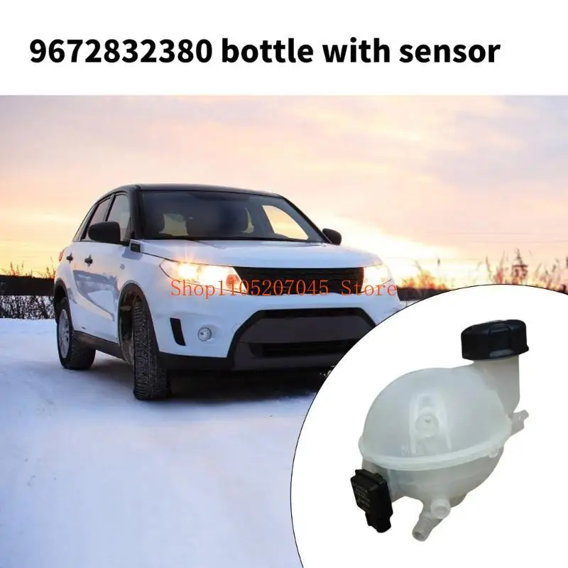 37cd Vehicle Coolant Bottle Water Tanks With 9672832380 Precise Monitoring Fit for 307 1323FJ 1323HK Engine