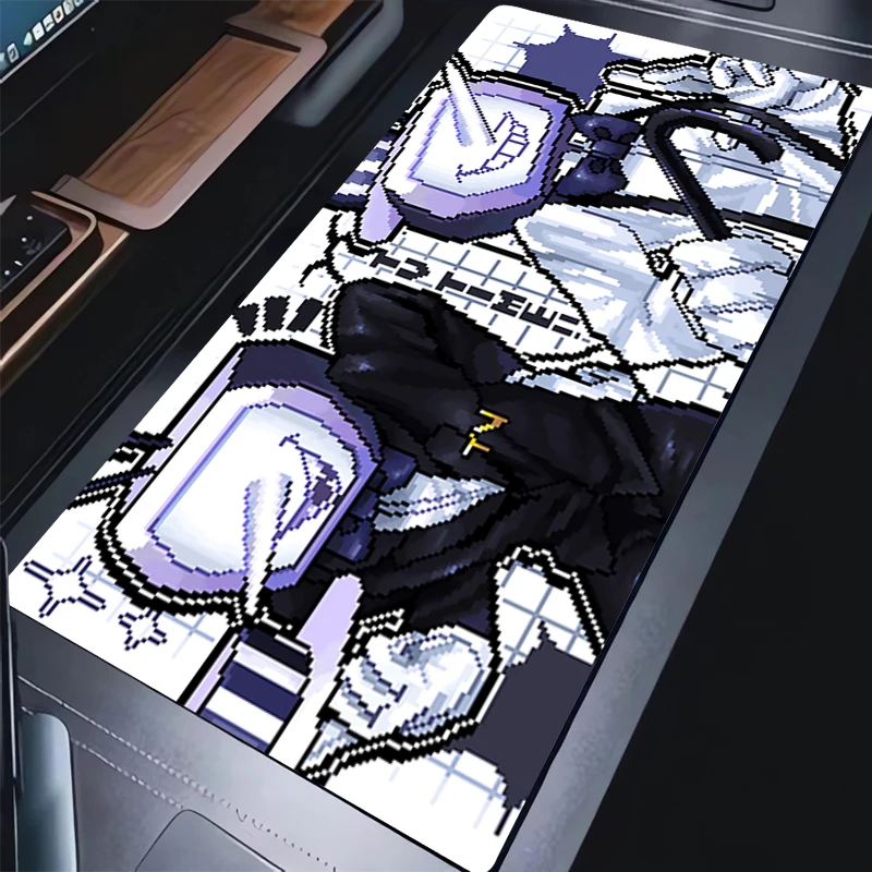 

Mouse Pad Large Deltarune Computer Office Game Table Mats Rubber Anti-slip Gaming Keyboard coaster Long Desk Pads Anime Mousepad