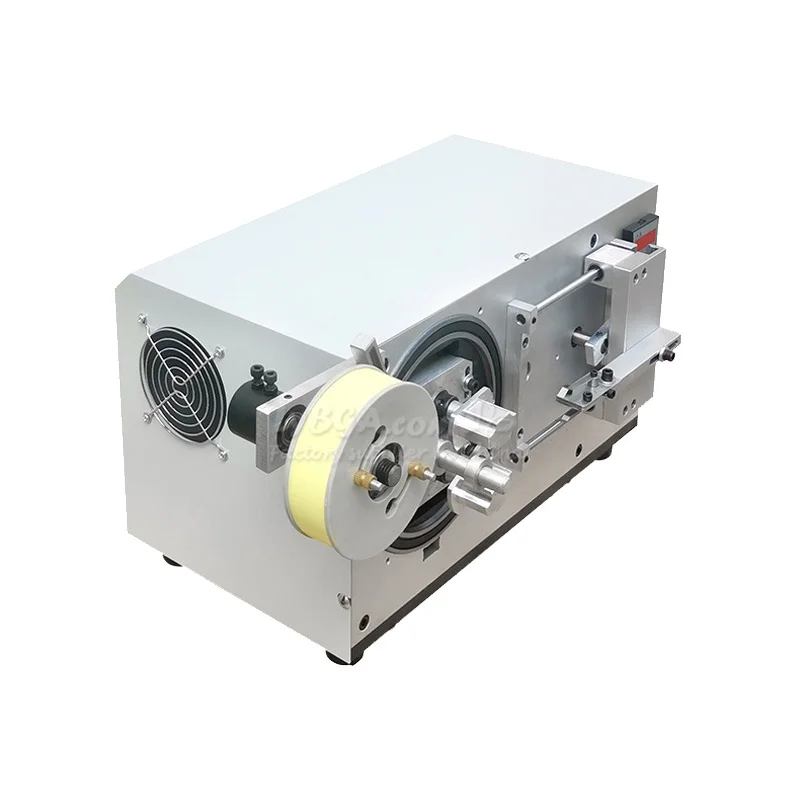 Two Axis Automatic Tape Wrapping Machine Customized Top And Bottom 34-77MM Tape For Transformer Coating Lithium Battery Charger