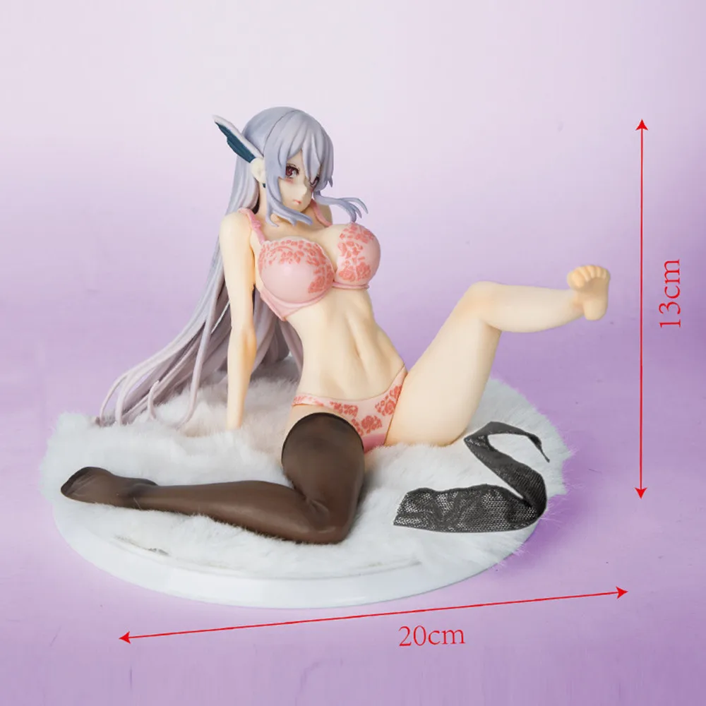 Figura de Anime Mato Seihei No Slave Kyoka Uzen Sentada de 13cm, Modelo de Estátua para Coleção de Meninos, Decoração de Mesa, Brinquedos