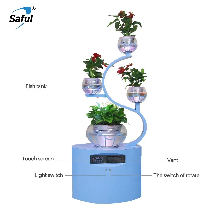 Raised Garden Planter Smart Indoor Flower Growing For Plant Stand Garden