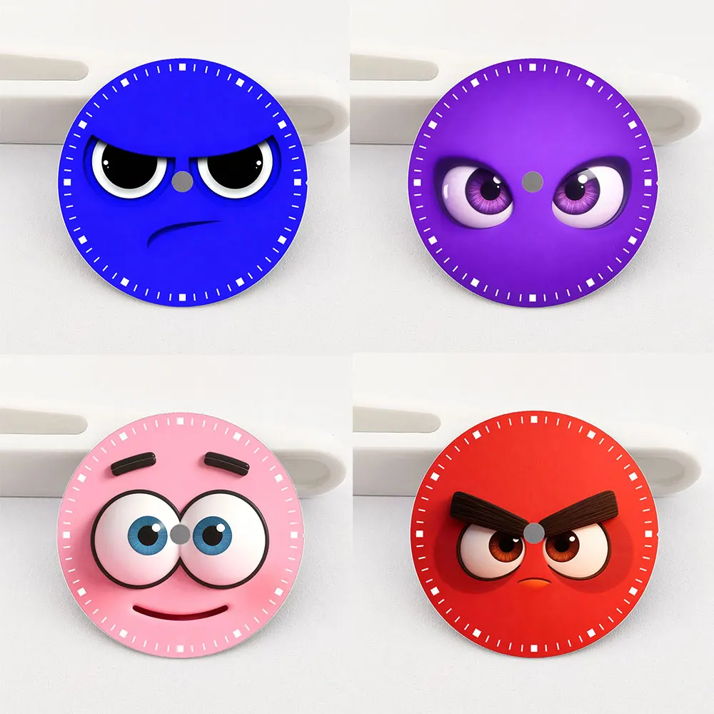 

Циферблат 28,5 мм, серия циферблатов NH36 NH35 с креативной цветной печатью, подходит для аксессуаров для часов с механизмом NH35/36.