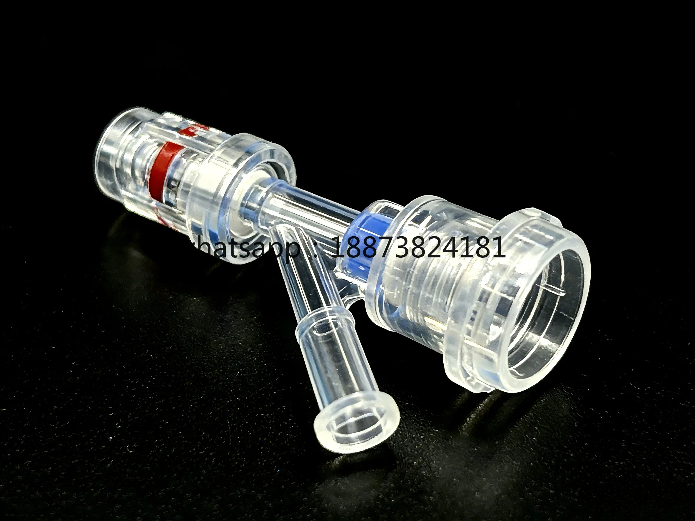 Y-type Check Valve Set PC Material Durable and Pressure-resistant for Fluid Delivery Systems and Luer Connections fast shipping