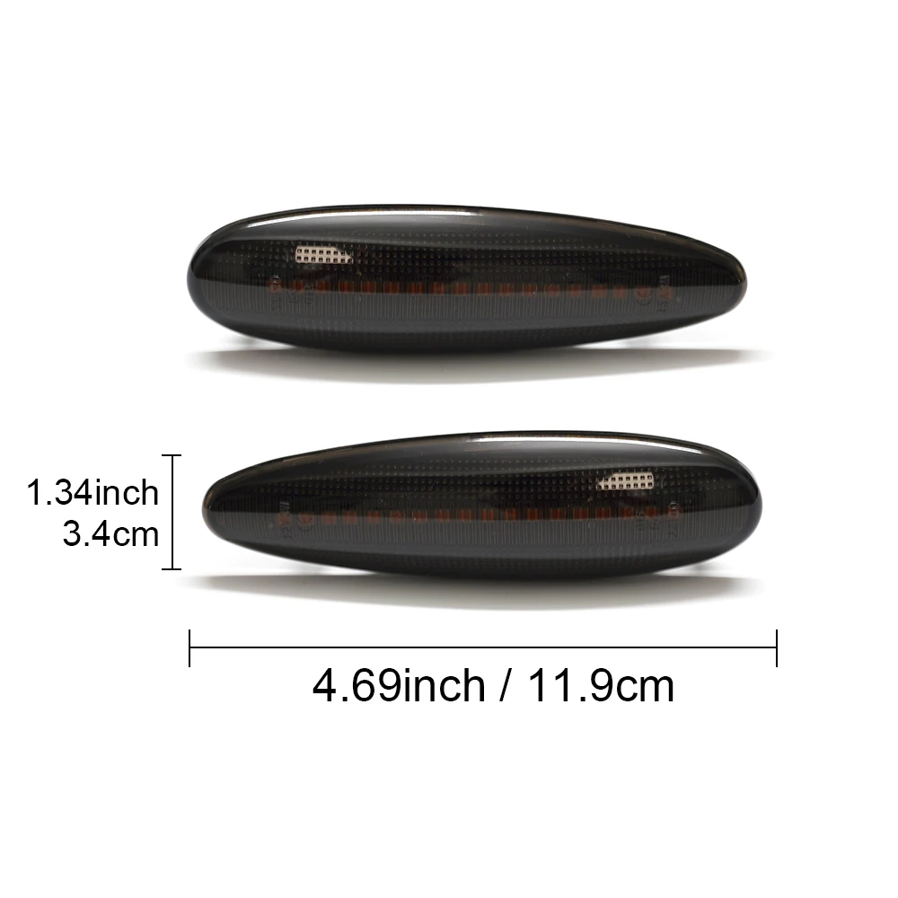 For Fiat Palio Albea Croma II Bravo Marea Siena Strada For Maserati 4200 Grandsport LED Dynamic Side Marker Turn Signal Lights view 5