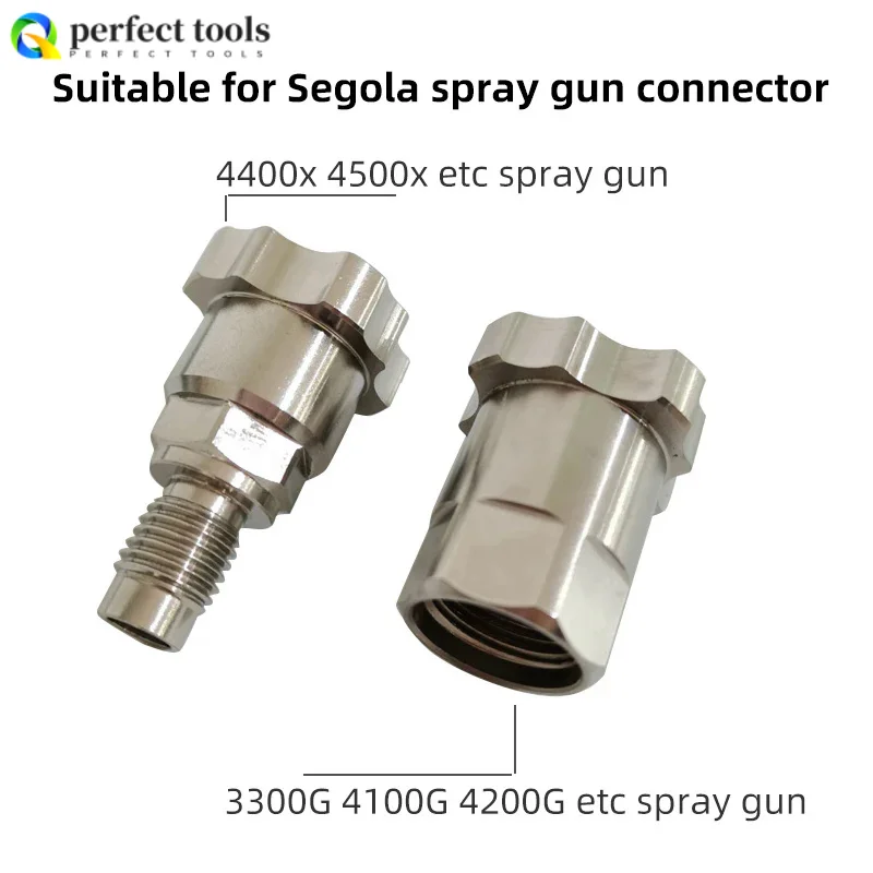 Quick Connector SAGOLA Spray Gun  Adapter Spray Gun Cup Adapter Joints 18X2 8X1 For Spray Gun Disposable Measuring Cup