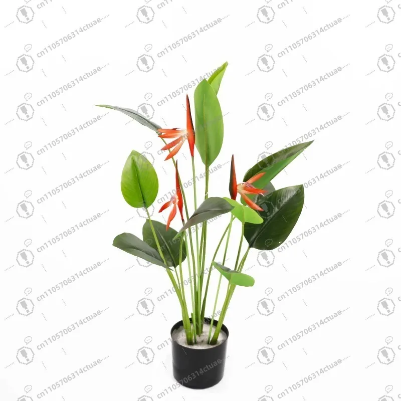 

Artificial bird of paradise indoor green landscape plants, Halloween, Valentine's Day, Easter potted plants