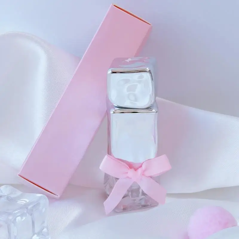 ลิปสติก ขนตาปลอม แท่งหนา อุปกรณ์เดินทาง ขวดรีฟิล 2.5 มล. ลิปกลอส หลอดเปล่า ทรงเหลี่ยมแบบไม่สม่ำเสมอ ลายคลื่นน้ำ กลอส