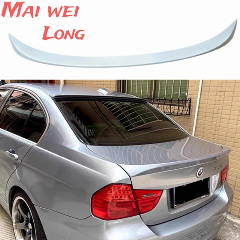 Für BMW E90 Spoiler ABS Spoiler Für BMW E90 M3 320i 320li 325li 328i mit farbe Spoiler Für E90 2005-2012