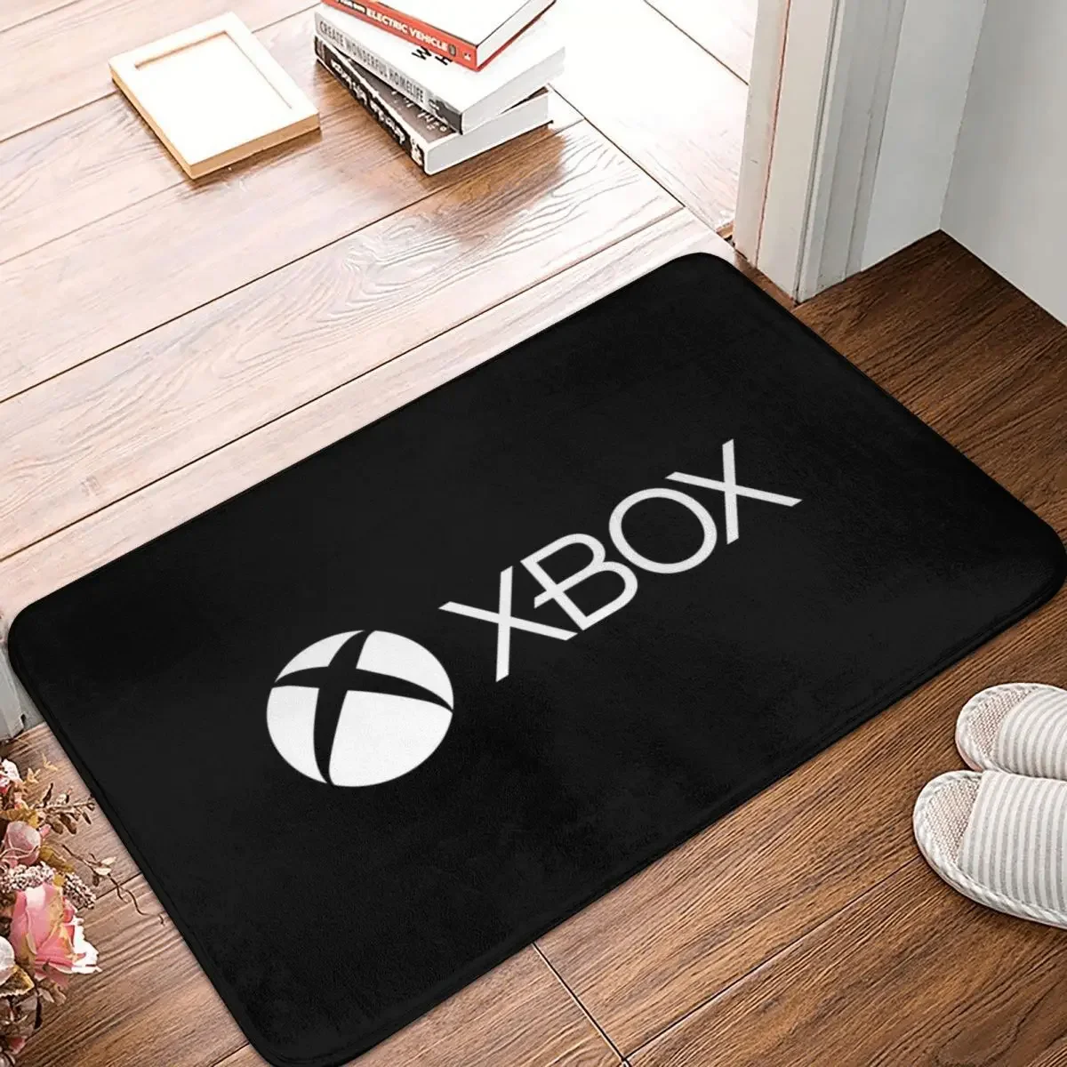 

Коврик для игровой приставки Xbox, коврик, коврик для ног, коврик из полиэстера, нескользящий, моющийся, для входа, кухни, спальни, балкона, туалета