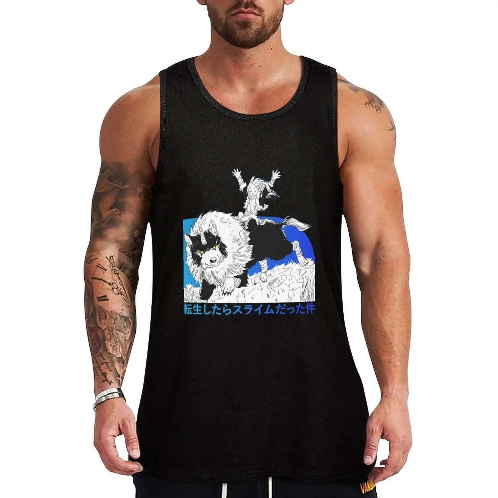 

Rimuru and Ranga Tank Top Lightweight Basic Tank Top Cotton Casual Undershirt