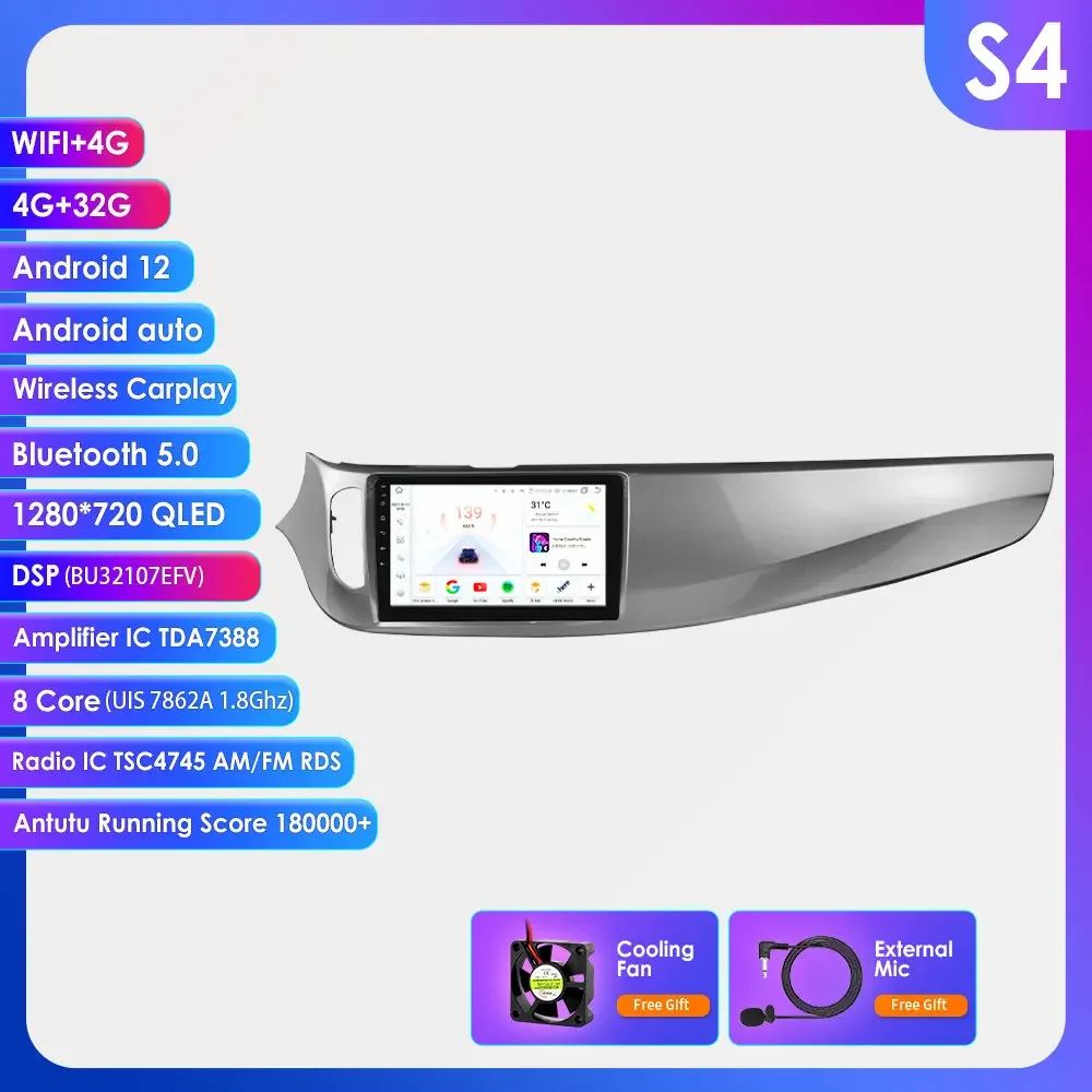 360Camera 2din Carplay Android 13 Autoradio Voor Alfa Romeo Giulietta 2010-2018 Auto Multimediaspeler Navi Gps 2din Autoradio