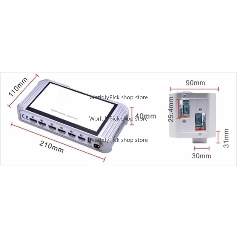 Automatic Inkjet Printer for Pet Bottles QR Code Expiry Date Batch Coding Online Printing Machine Hot Sale