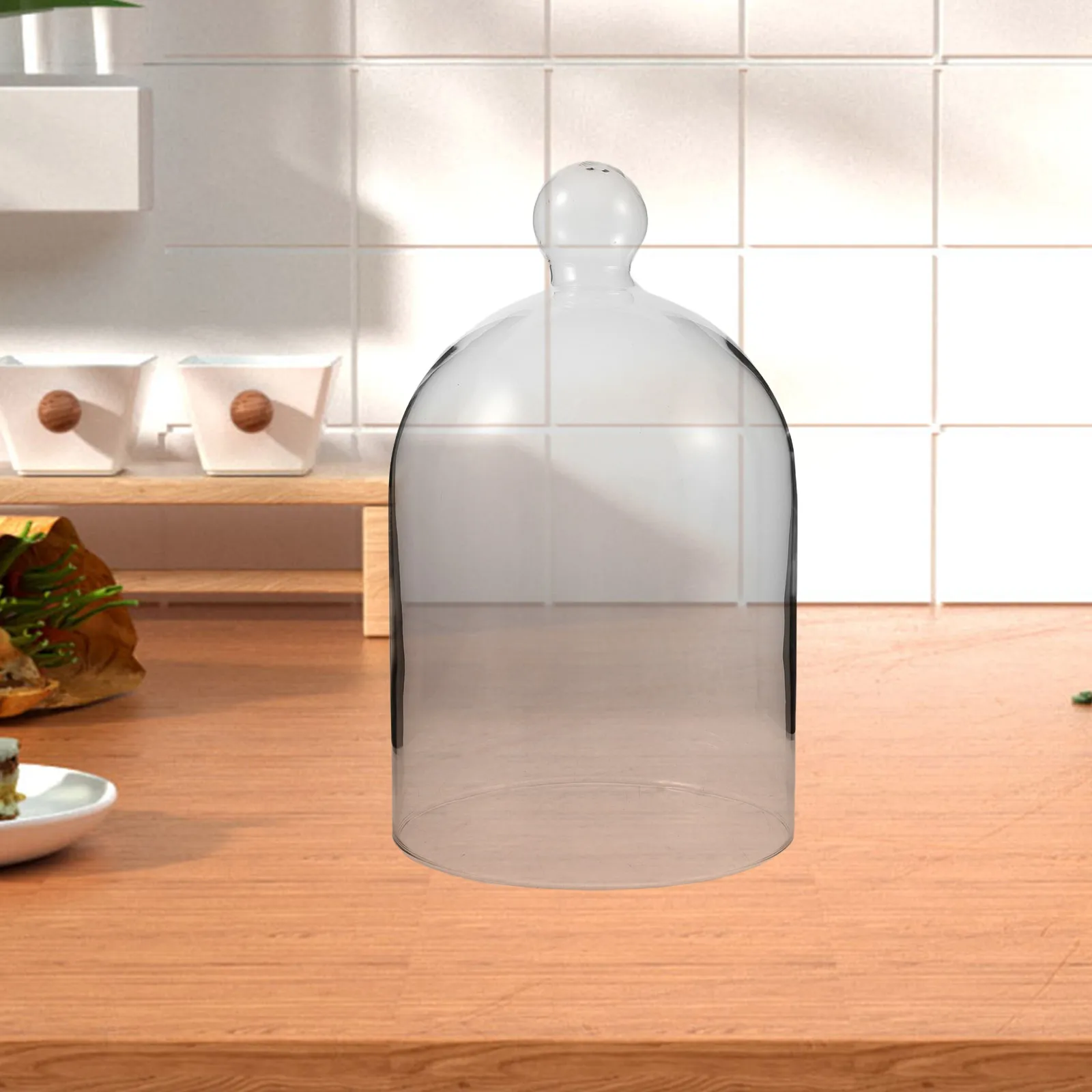 

Clear Glass Sourdough Starter Dome Warmer Heating Pad Fermentation Cover Bread Proofing Accessory for Home Baking