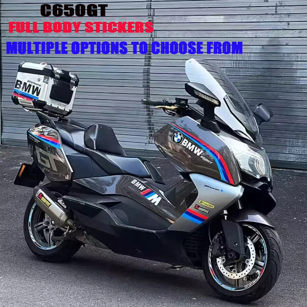 For BMW C650GT Waterproof and sunscreen stickers, stickers, decals, prints C650GT Motorcycle color stickers