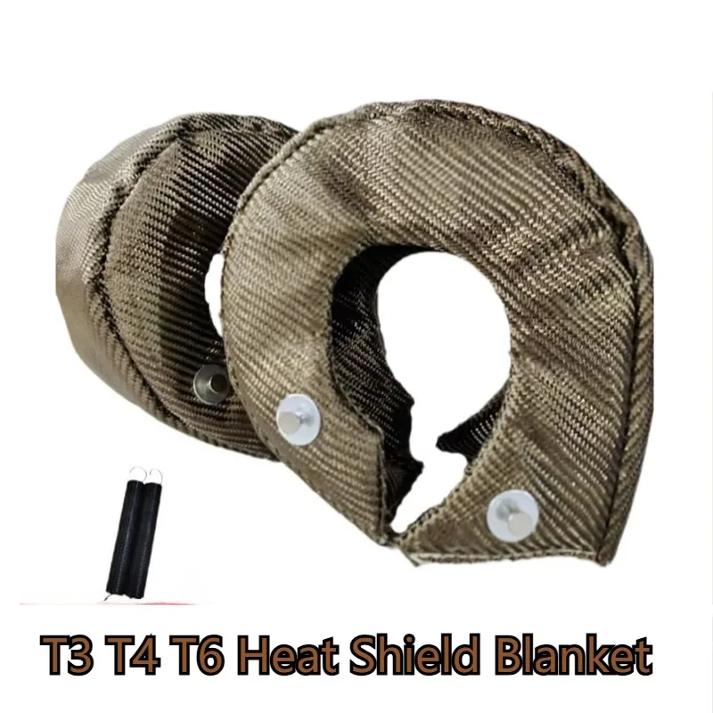 Car turbocharger Heat Shield Barrier Protection Blanket for T3 T4 T6 Car Turbo Wrap Cover