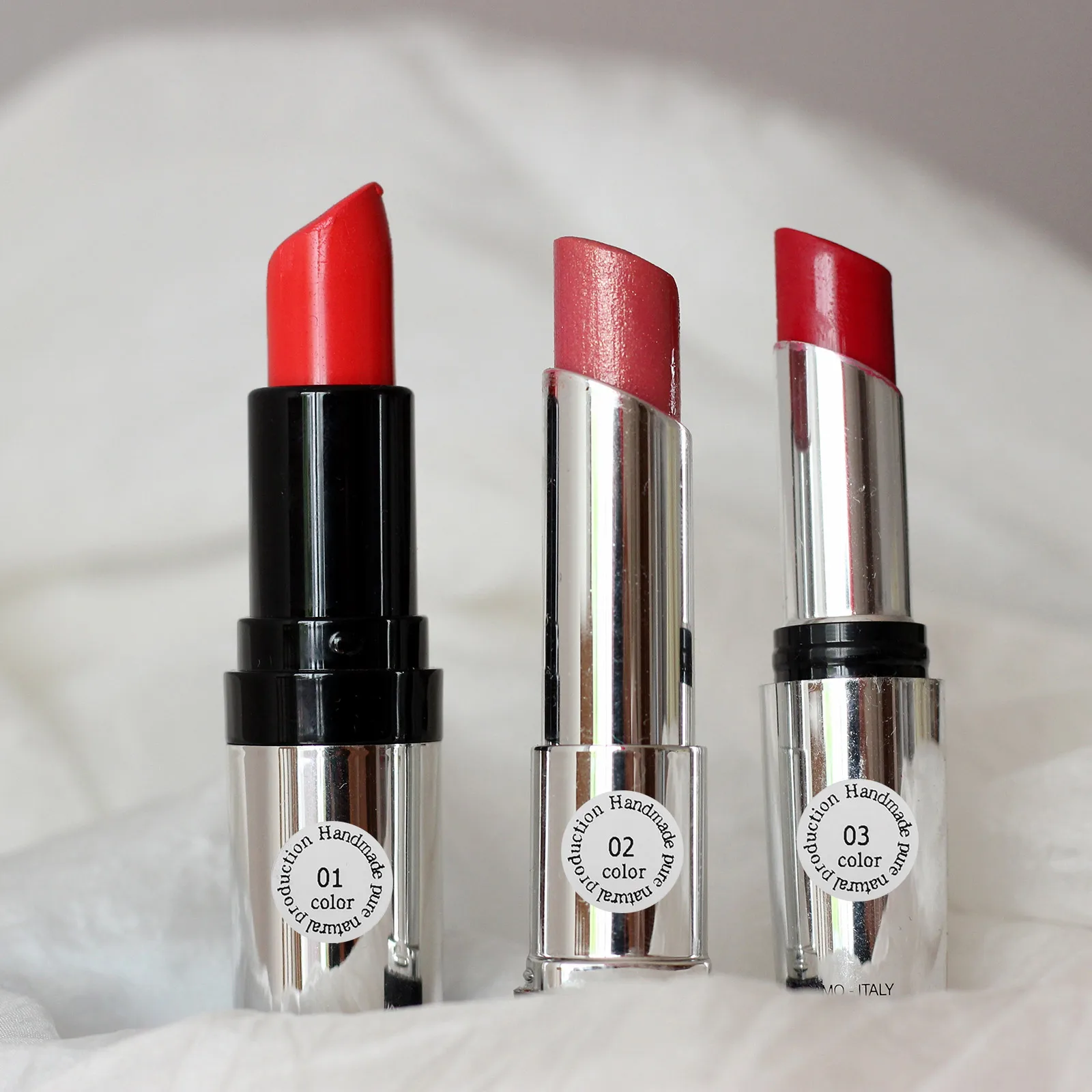

10 Pcs Lipstick Color Sorter Stickers Numbered Labels Clear Tags Mini Numbers Chromebook Paper Black Circular Seals