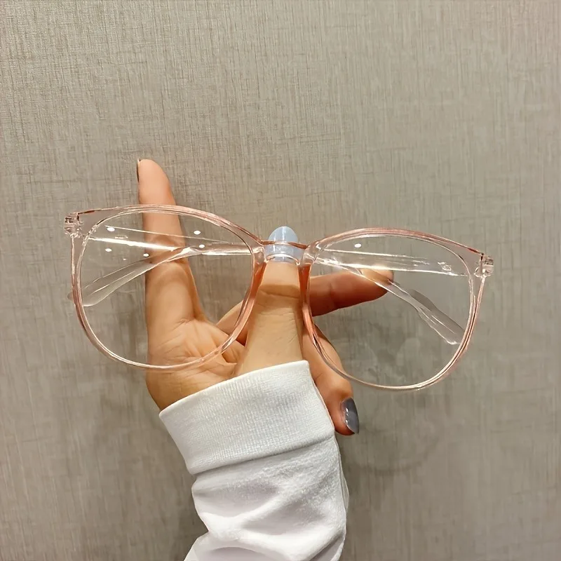 

1 пара защитных очков с синим светом и простым дизайном для мужчин и женщин. Подходит для повседневного использования и офисного использования.