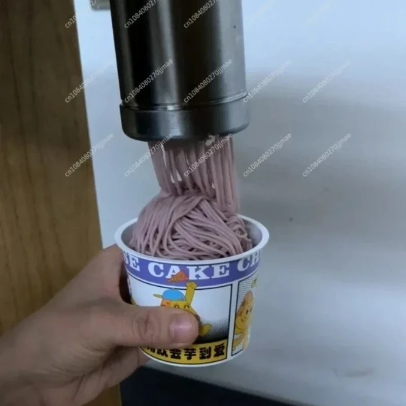 

Manual Mont Blanc Machine - Chestnut Press Cup Maker for Ice Cream & Desserts