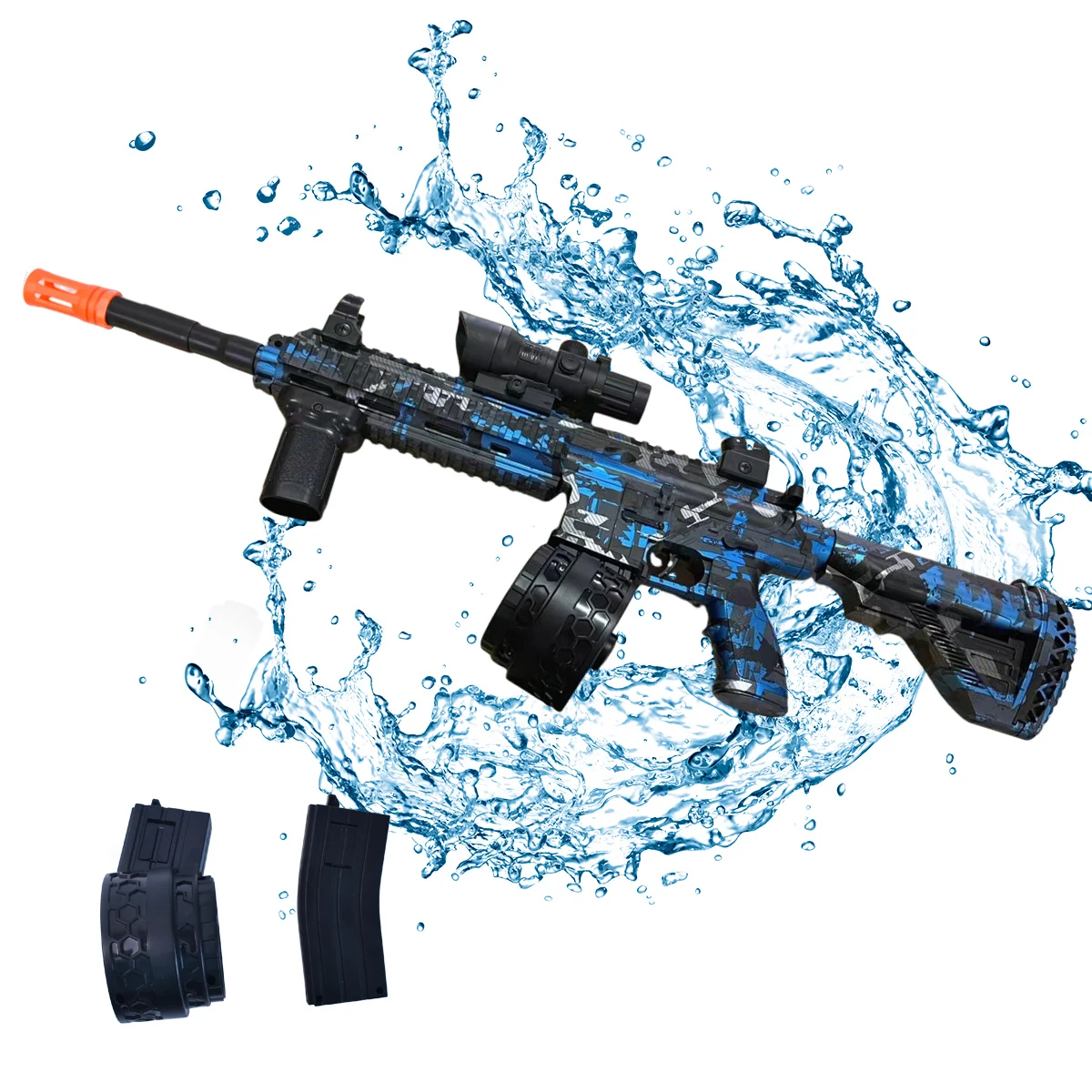 

Электрический бластер для стрельбы шариками: крутой игрушечный пистолет для активного отдыха, стрельбы, праздничных подарков и весенних игр для подростков