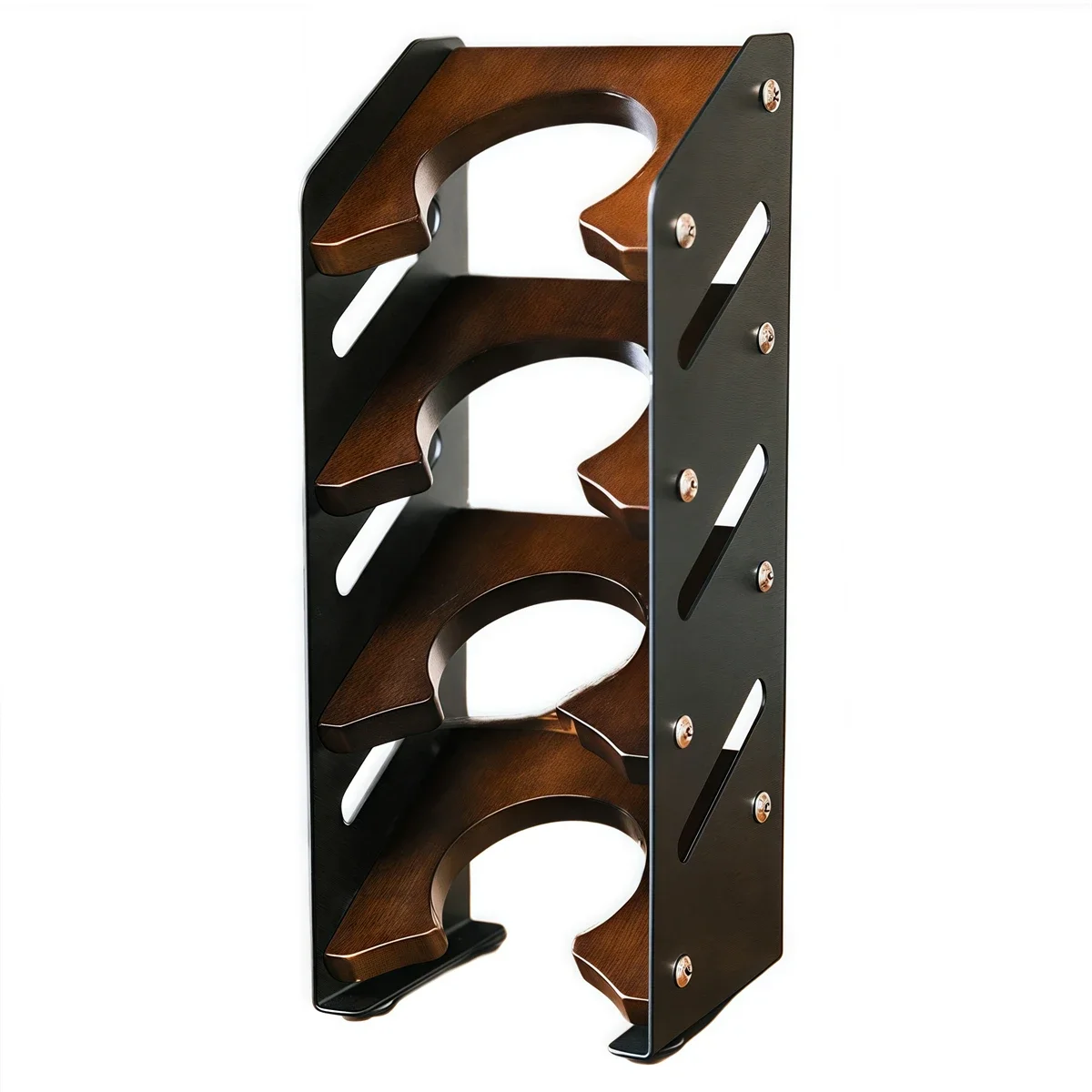 

Coffee Filter Bowl Holder 4 Slots Espresso Basket Rack Display Storage Coffee Machine Accessories Storage Stand
