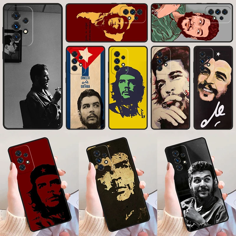 Che Guevara Revolution For Samsung Galaxy A52 A72 A73 A20e A21S A50 A70 A11 A12 A42 A31 A40 A51 A71 A32 A80 A91 Phone Case Cover