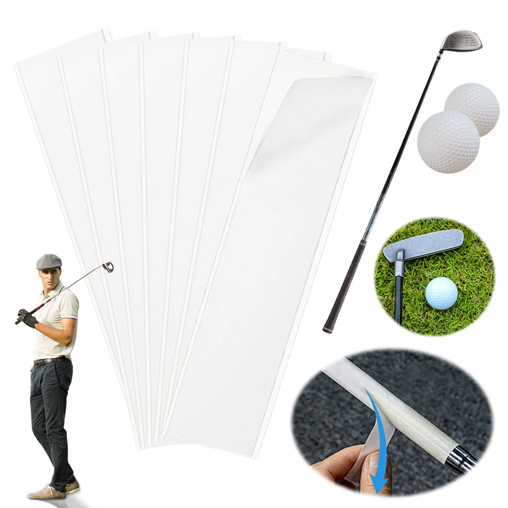 

13 Pcs Double Sided Adhesive Strips Golf Tape Double Sided Tape for Regripping Golf Clubs for Better Regrip and Control 22x5cm