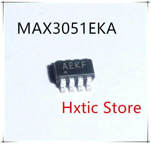 Nuevo 10 unids/lote MAX3051EKA T MAX3051 marcado AEKF SOT23-8 IC