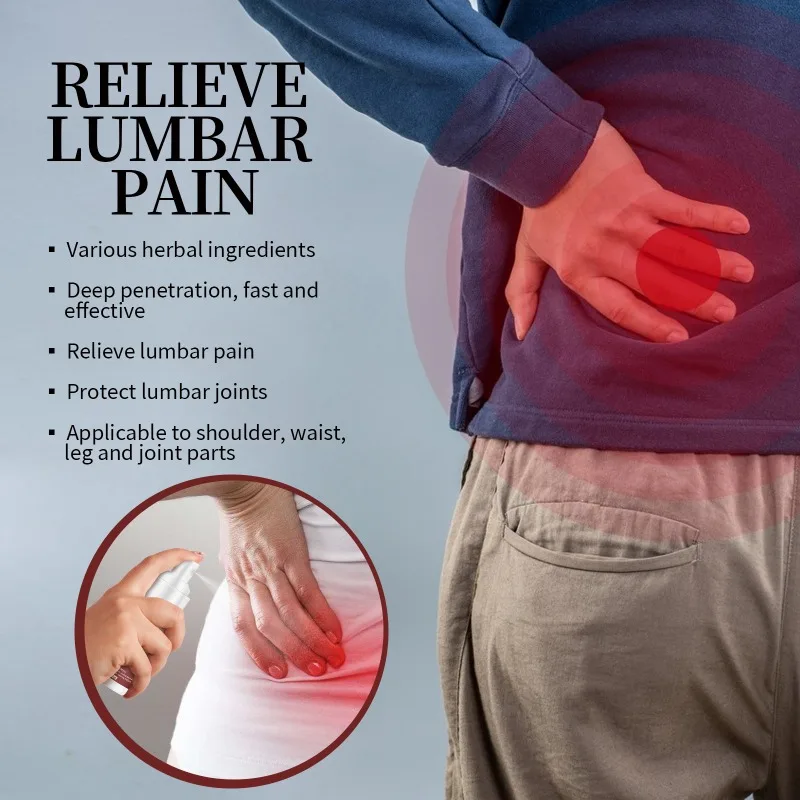 Lumbar Spine Cold Gel Spray Relieve Knee Joint Pain Rrheumatoid Cervical Spine Waist Muscle Strain Back Spine Gel Soothing Spray