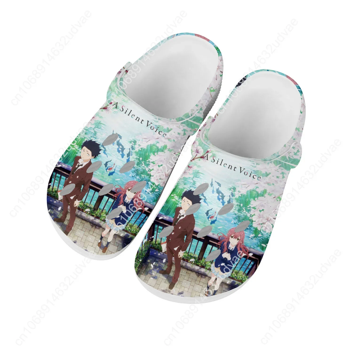 A Silent Voice Water Shoes Mens Womens High Quality Fashion Home Garden Clogs Customizd Sandals Beach Breathable Hole Slippers