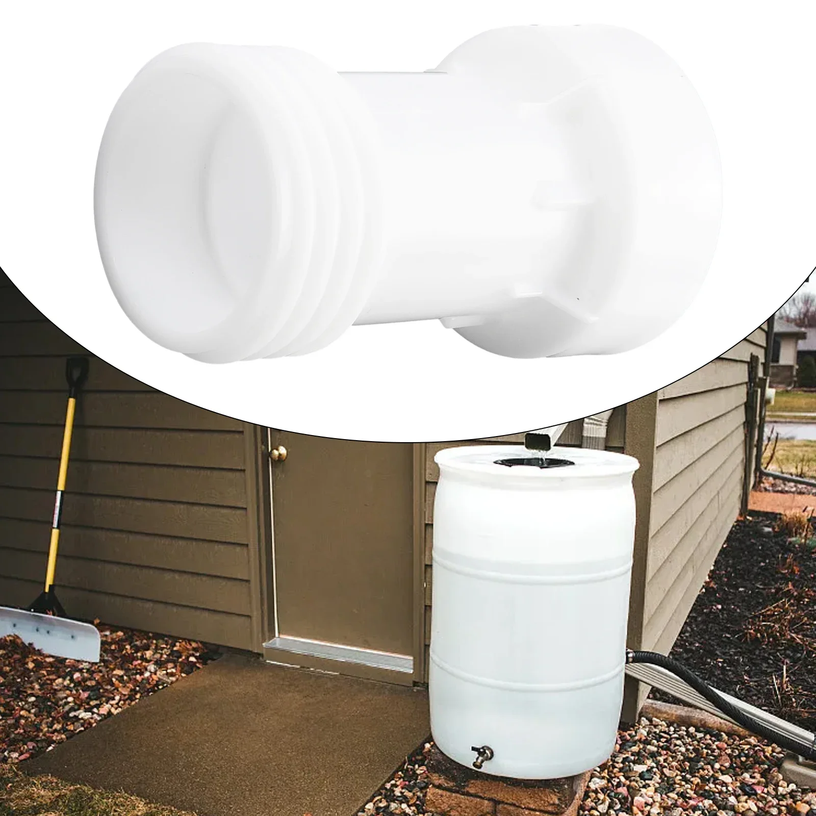 IBC Ton Extension Joint Plastic Joint Dust Drain Tube Discharge Extension Rainwater Tank Adapter High Quality S60x6