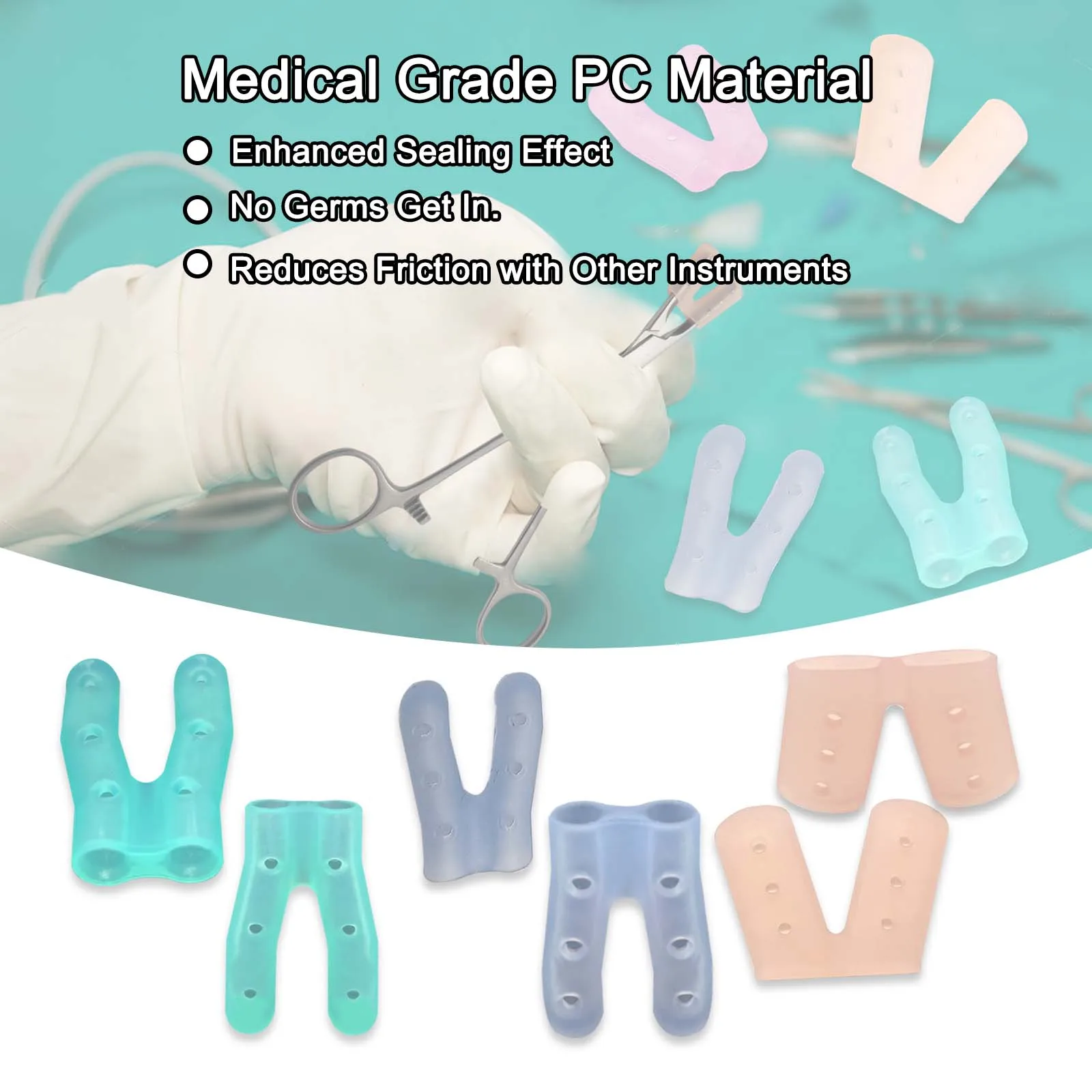 Surgical Instrument Tip Protector: Medical-Grade Sheath to Prevent Impact Damage 100pcs