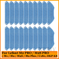 Compatible For Lefant M2 PRO / M2S PRO / M1 / M2 / M2S / M2 Plus / U180, OKP K8 Robot Vacuum Cleaner Part Mop Cloth Accessories