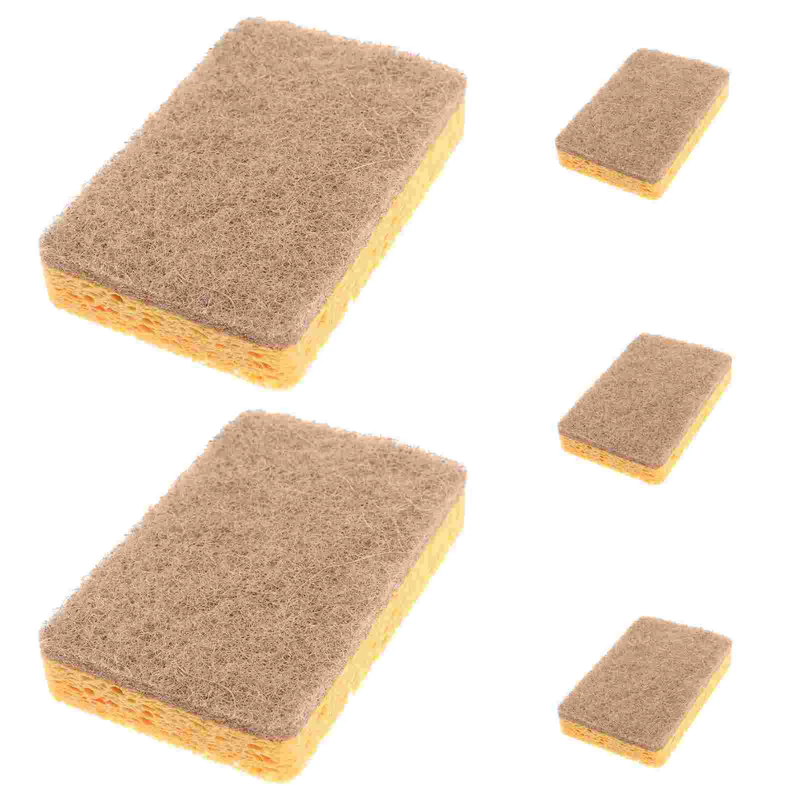 5 Pcs Wok Car Wash Sponge Convenient Dish Daily Use Kitchen Supply Washing Sponges for Cleaning