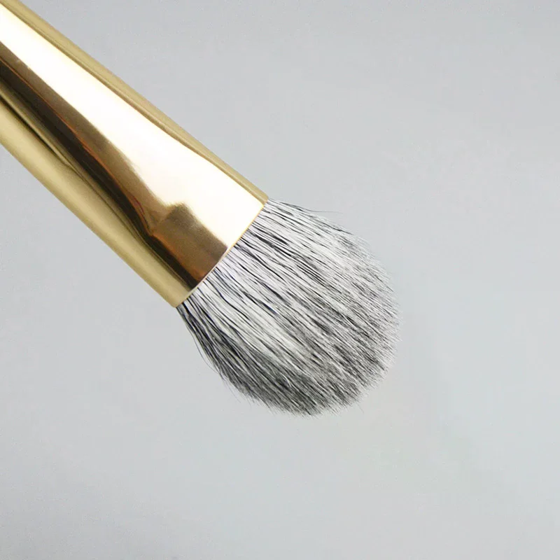 فرشاة أحمر الخدود ذات الشعر الطبيعي، فرش مكياج لظلال الوجه، فرش مكياج لشعر الماعز، أحمر الخدود برونزي برو، أدوات تجميل أساسية #4