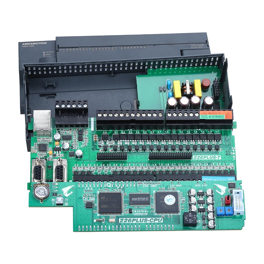 CPU226 216-2BD23 PLC Ethernet Port Replace Siemens S7-200 Programmable Logic Controller 24I 16O Analog 2AI 1AO Relay Transistor