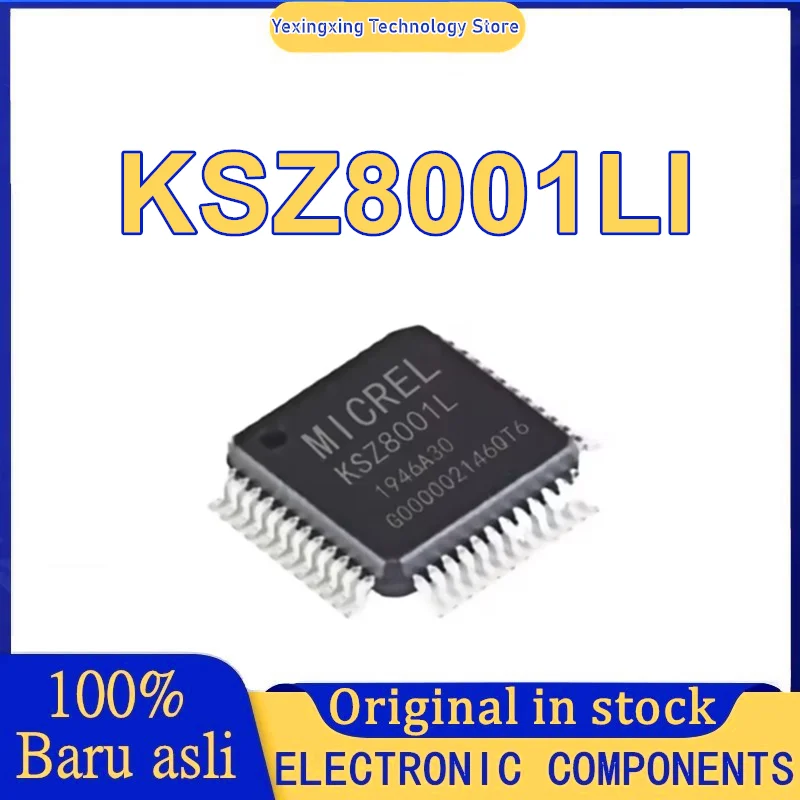 

Новый оригинальный чип приемопередатчика KSZ8001LI на складе